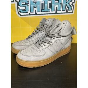 Nike Air Force 1 High Shoes Youth Size 6Y Grey Gum 922066-002